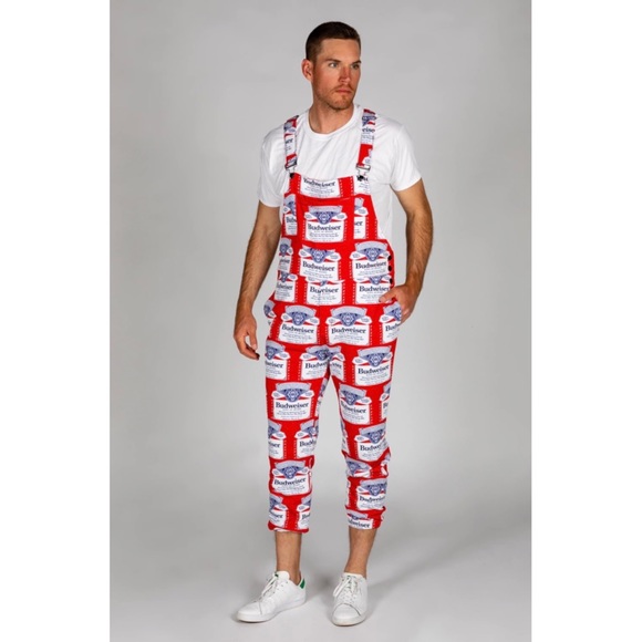Shinesty Budweiser beer me the remote overalls nwot SZ XL sold out online - Picture 2 of 7